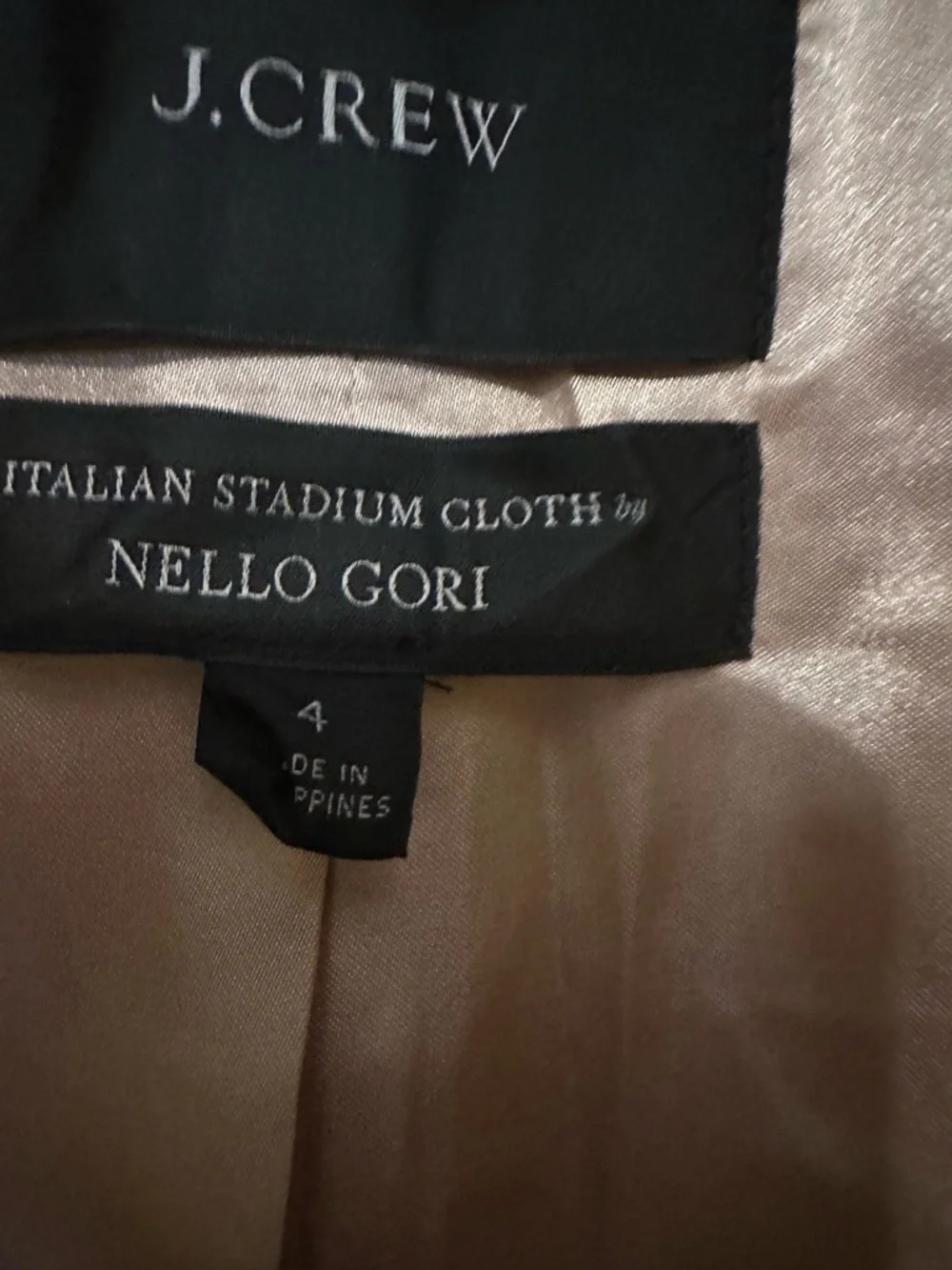 J. Crew Bright Yellow Italian Stadium Cloth Coat - Picture 3 of 6